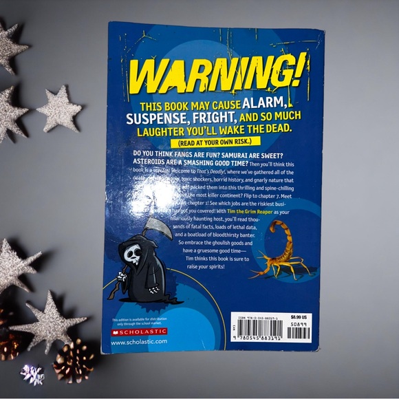 National Geographic kids book That’s Deadly- fearless facts for kids - New - Picture 2 of 7
